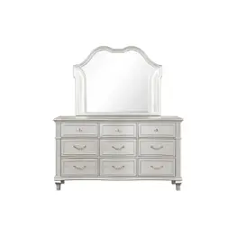 0405a-n45 Lifestyle 0405a - Silver Bedroom Furniture Dresser