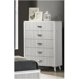 0308w-n35 Lifestyle 0308w - White Bedroom Furniture Chest