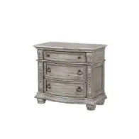0401a-028 Lifestyle 0401a - Grey Bedroom Furniture Nightstand
