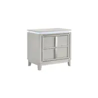 0318a-02u Lifestyle 0318a - White Bedroom Furniture Nightstand