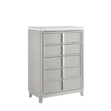 0318a-n35 Lifestyle 0318a - White Bedroom Furniture Chest