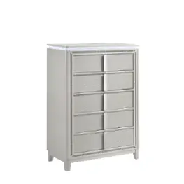 0318a-n35 Lifestyle 0318a - White Bedroom Furniture Chest