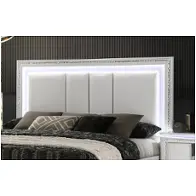 0318a-q2a Lifestyle 0318a - White Bedroom Furniture Bed