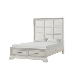 8484a-qst Lifestyle 8484 Bedroom Furniture Bed