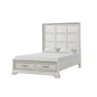 8484a-qst Lifestyle 8484 Bedroom Furniture Bed