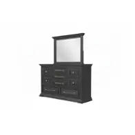 0407a-n45 Lifestyle 0407a - Black Bedroom Furniture Dresser