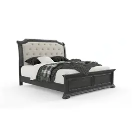 0407a-qp0f9xwhx Lifestyle 0407a - Black Bedroom Furniture Bed