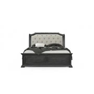 0407a-king-bed Lifestyle 0407a - Black Bedroom Furniture Bed