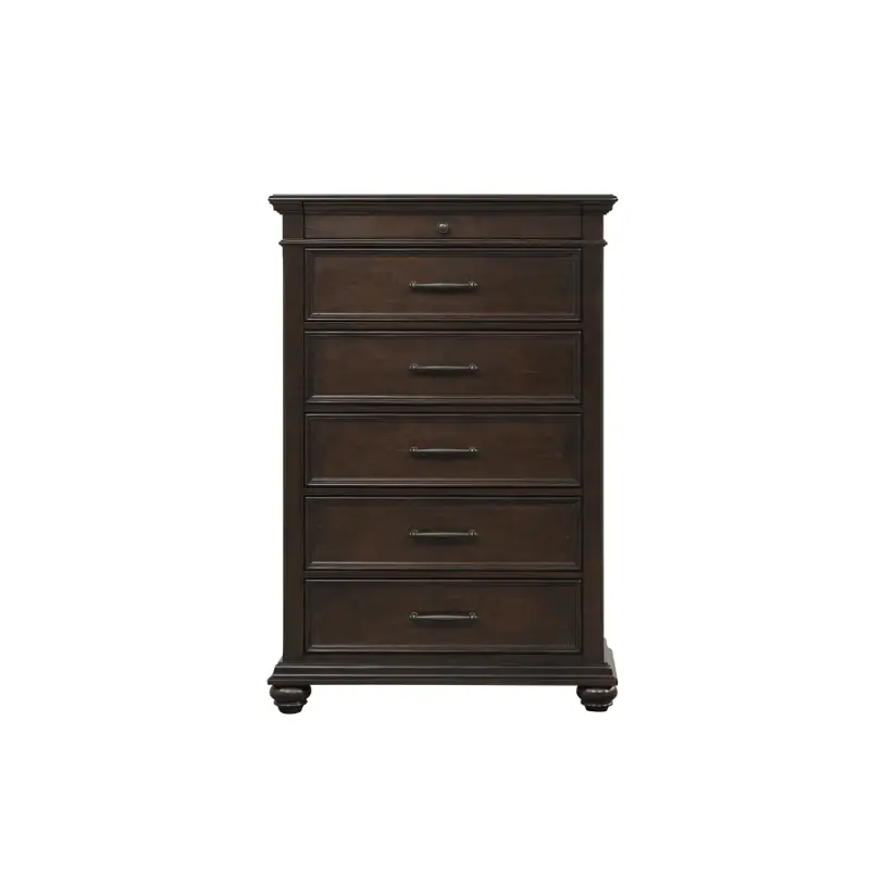 0460a-n35 Lifestyle 0460a - Dark Brown Bedroom Furniture Chest