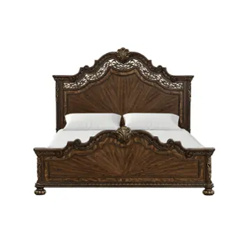 0461-kb Lifestyle 0461 - Oak Bedroom Furniture Bed